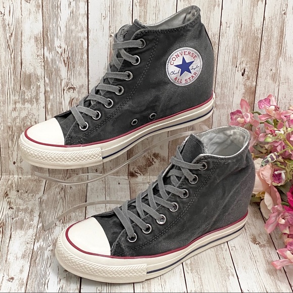 hidden wedge platform sneakers